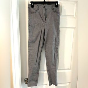 NWOT black and white, stretchy, skinny pants